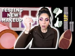 HUGE TESTING *NEW* MAKEUP!!! 9 NEW PRODUCTS!! A NEW FAVORITE???
