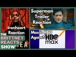 Superman + Ironheart Trailer Reactions | HBO Max Rebrands...Again