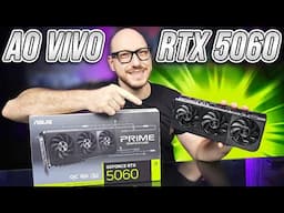 Gameplay GeForce RTX 5060: vamos jogar ao vivo, e no PC que a galera tem!