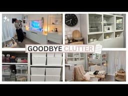 DECLUTTER & ORGANIZE  My Tiny Home With Me || THE SUNDAY DIARIES