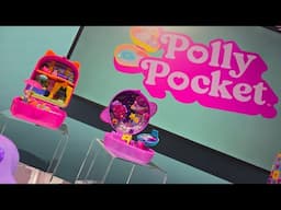 Mattel Polly Pocket Product Display at Toy Fair 2025
