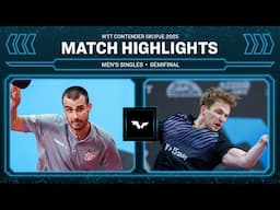 Tomislav Pucar vs Benedikt Duda | MS SF | WTT Contender Skopje 2025