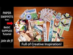 PAPER SNIPPETS from BASIC SUPPLIES ✅ Tutorial