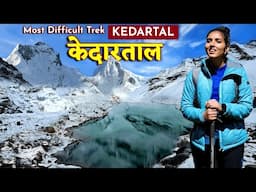 Kedartal Trek | Gangotri To Kedartal Lake Trek | Kedartal Spider Wall | Bhoj Kharak | Kedar Kharak