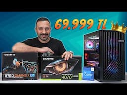 Türkiye'nin EN F/P RTX 4070 Ti SUPER Sistemi