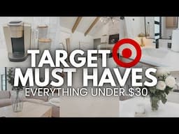 TARGET MUST HAVES UNDER $30 WITH LINKS | HIGH END DECOR ON A BUDGET | SUMMER TARGET FINDS 2025