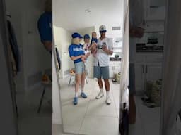 Family Dodgers Game Outfits!