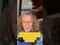 Who Won The MASSIVE $10,000 Permaculture Course Giveaway?