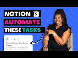 8 No-Code Notion Task Automations to Save 5+ Hours/Week (Notion for Business Tutorial)