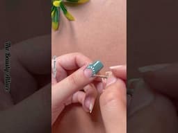 💅💚Easy nail art design idea #nailart2025 #shorts #shortvideo