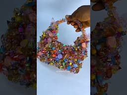 Candy Crush🧡#beadbag #handmade #beads