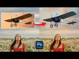 Combine two pictures together professionally using Photoshop