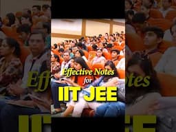 Revision Notes for IITJEE