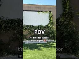 🍿 Paint an Outdoor Movie Screen with a Wagner Sprayer 🎥
