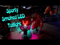 New Sporty Smoked LED Taillight for 2015 2022 Vespa GTS 300