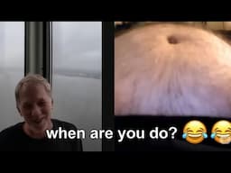GROSS ALERT Ron the Waiter's Belly Reveal  | Opie Radio podcast