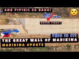 Ang Pipigil sa Baha sa Marikina! Construction ng Marikina River Wall Full Blast na! 🇵🇭