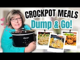 Super Easy Dump & Go Crockpot Recipes You Need In Your Life!