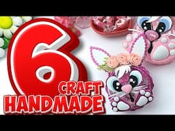 Top 6 DIY Craft Ideas 2025 🎨 Handmade Gifts & Creative Home Decor