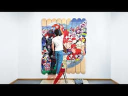I Build My Dream Skateboard Wall
