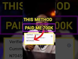 New method to make money online #shorts