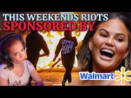 No Kings Day Riots SPONSORED By Chrissy Teigan and WalMart! Chrissie Mayr Reacts
