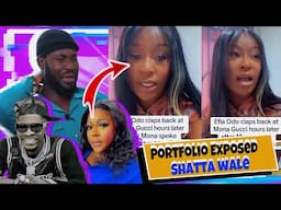 Efia Odo finally reply Mona Gucci + Mc Portfolio Éxposed Shatta Wale for hiding this from the public