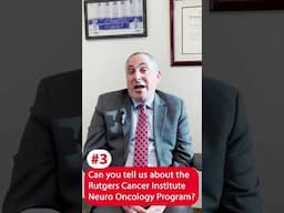 Meet Dr. Jonathan Sherman, Chief of Neurosurgical Oncology at Rutgers Cancer Institute.