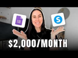 Easiest Digital Product Side Hustle to START with $0 ($2,000 Month)