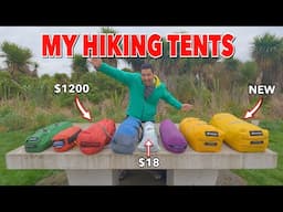 My Entire Hiking Tent Collection