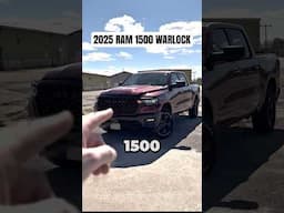 2025 RAM 1500 WARLOCK!  #ram #truck #trucks #dodge #shorts #youtubeshorts