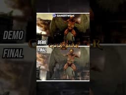 God of War 3 Demo vs Final – What Changed? 👀 #shorts #godofwar3