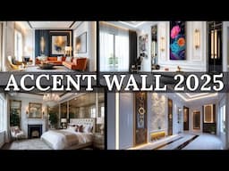 10 Stunning Accent Wall Ideas 2025 | Transform Any Room with These Stylish Design Trends