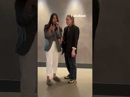 TikTok stars Ally & G show off their podcast outfits
