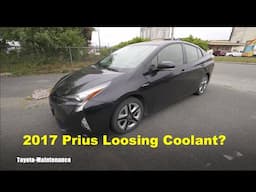 Toyota Prius Loss of Coolant, White Smoke, Overheating