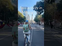 One of the best free activities in Mexico City #budgettravel #mexicocity #travelguide