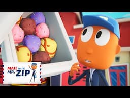 Summer Ice Cream Fun Day! | 30 MINUTES of @MailWithMrZIP Fun Mailman Cartoons for Kids