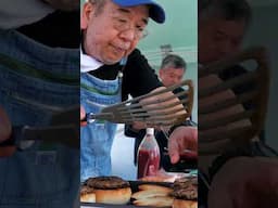 １時間で１５０個売れた出張グルメバーガー！【市島製パン研究所】#bread #shorts #hamburger #グルメバーガー #japanesefood #asmr #ものがたりドキュメンタリー