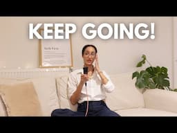 FAITH TALKS ✨| How to keep going! Hebrews 12:1 🏃🏽‍♀️