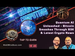 Quantum AI Unleashed and Bitcoin Smashes Through 93K - Latest Crypto News - MOB Gets You $SPARK