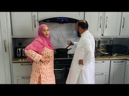 Cooking With My Husband In Our Pakistani Kitchen!