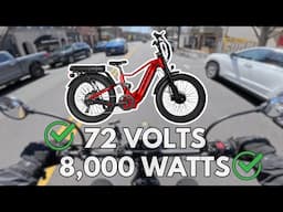 The First True 72 Volt eBike