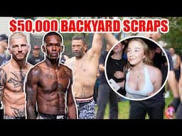 Backyard Fight Club with Dan Hooker and Israel Adesanya in Auckland, New Zealand! 🇳🇿