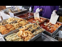 Giant Tteokbokki and Popular Korean Snacks Collection