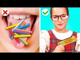Bambina Vs Insegnante Cattiva! Una Bambina Gestisce la Scuola! *Trucchi Geniali, Idee & Scherzi*