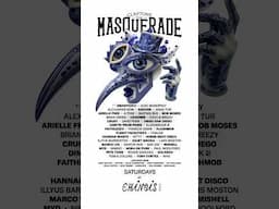 THE MASQUERADE X CHINOIS IBIZA LINE-UP 🎭