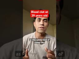 Survives blood clot at just 29 years old @stoptheclot #bloodclot #dvt #stoptheclot #healthanxiety