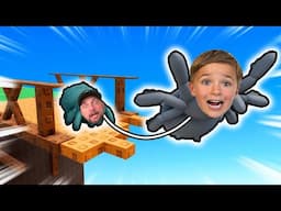 WE ARE WEBBED TOGETHER in MOST FUNNY ROBLOX 2 PLAYER OBBY!