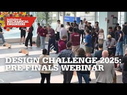 Design Challenge 2025: Pre Finals Webinar