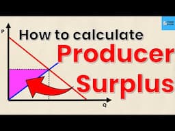 How to Calculate Producer Surplus from Supply and Demand Equations | Think Econ